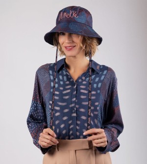 Anekke Blue Bucket Klobuky | 509236IPQ