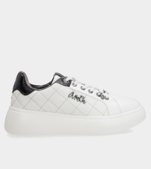 Anekke Casual White Obuv | 095836PBO
