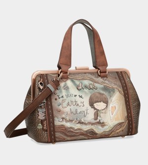 Anekke Core Kiss Clasp Crossbody Kabelka | 021567ZRG