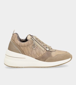 Anekke Dreams Brown Wedge Obuv | 437069VYD