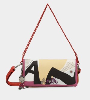 Anekke Fashion With Metal Crossbody Kabelka | 647920JBQ
