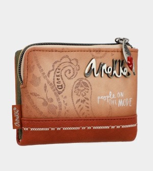 Anekke Flowers Small Rfid Penazenky | 825794DIK