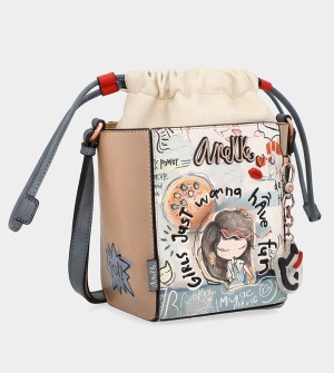 Anekke Fun & Music Satchel Fun & Music Crossbody Kabelka | 859736AMR