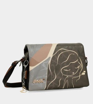 Anekke Heartbeat With Flap Crossbody Kabelka | 715643ZGN