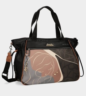 Anekke Heartbeat Xl Shopper Crossbody Kabelka | 701539FSJ