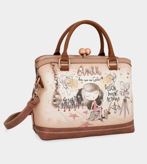 Anekke Hollywood Kiss Clasp Crossbody Kabelka | 849205DJT