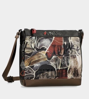 Anekke Imaginary 3-compartment Crossbody Kabelka | 314097DSV
