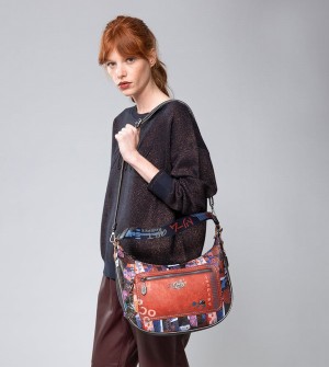 Anekke Kyomu Large Oval Crossbody Kabelka | 054762LQD