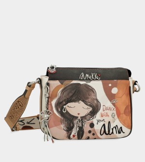 Anekke Medium With 3 Compartments Alma Crossbody Kabelka | 194823MTI