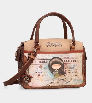 Anekke Menire Bowling Crossbody Kabelka | 501876NFA