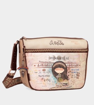 Anekke Menire Large With Pockets Crossbody Kabelka | 723598XNW