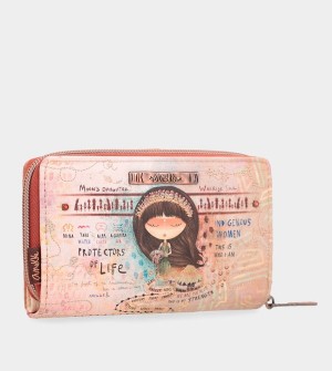 Anekke Menire Medium Rfid Embossed Penazenky | 205346ANV