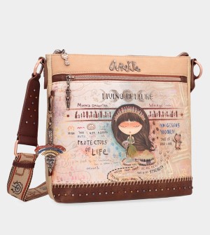 Anekke Menire With Front Pocket Crossbody Kabelka | 312086ZSG