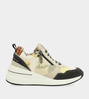 Anekke Multicolored Wedge Obuv | 051834OSK