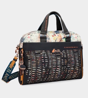 Anekke Nature Pachamama Navy Blue Document Holder Tašky Na Dokumenty | 549360RYK