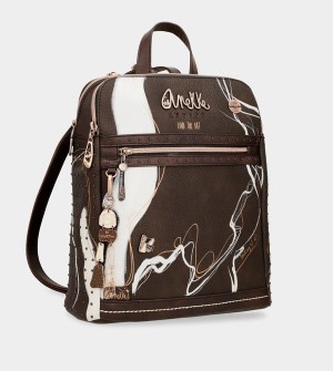 Anekke Nature Shodō 2 Compartment Brown Batohy | 174602HXM
