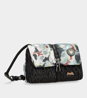 Anekke Nature Woods Camouflage Crossbody Kabelka | 250913ZGI