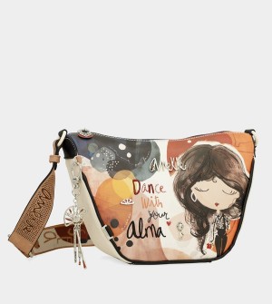 Anekke Oval Alma Crossbody Kabelka | 560241PQA