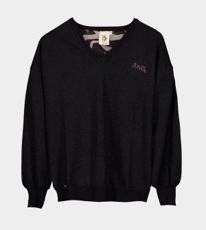Anekke Printed Back Svetre | 961847WBT