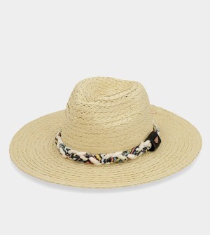 Anekke Raffia, Brown Klobuky | 173269NJX