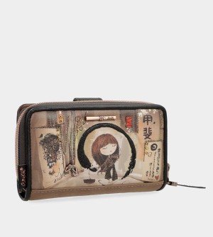 Anekke Shōen Medium Black Rfid Penazenky | 293178HOJ