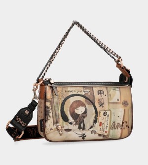 Anekke Shōen Metaluette Crossbody Kabelka | 670295MSO
