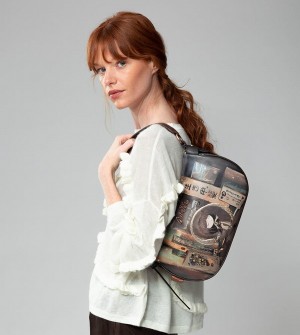 Anekke Shōen Oval With Chain Crossbody Kabelka | 602587OKW