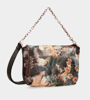 Anekke Shōen Padded With Metallic Taška Cez Rameno | 396124WXR