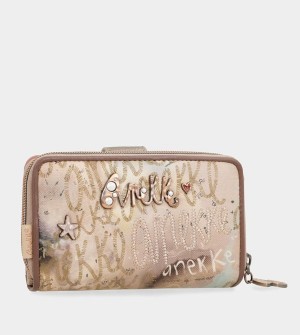 Anekke Stars Medium Rfid Penazenky | 516984FPO