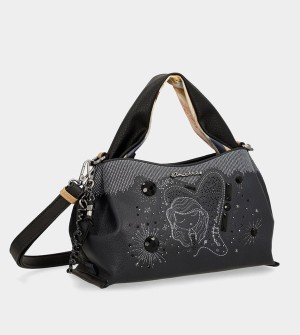 Anekke Studio Navy Blue 2-handle Crossbody Kabelka | 986457YID