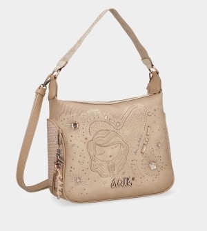 Anekke Studio Nude Crossbody Kabelka | 619542YIF