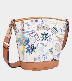 Anekke Sunrise Oval Crossbody Kabelka | 137502ZAD