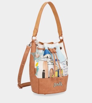 Anekke Sunrise Triple Compartment Crossbody Kabelka | 049516WFI