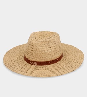 Anekke Toasted Raffia Klobuky | 430829DPU
