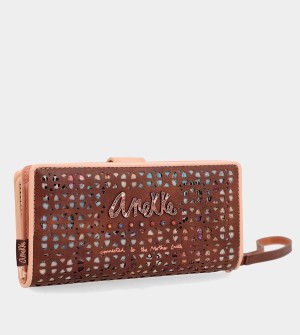 Anekke Tribe Large Brown Rfid Penazenky | 825691BEG