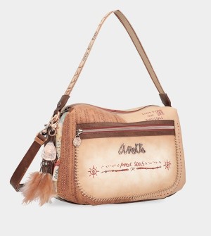 Anekke Tribe Large With Strap Crossbody Kabelka | 890364OYE