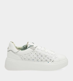 Anekke White Spotted Obuv | 374160FXJ