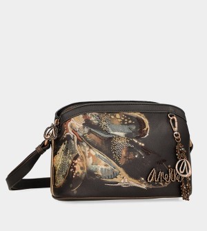 Anekke Wings 3-compartment Crossbody Kabelka | 250638YAN