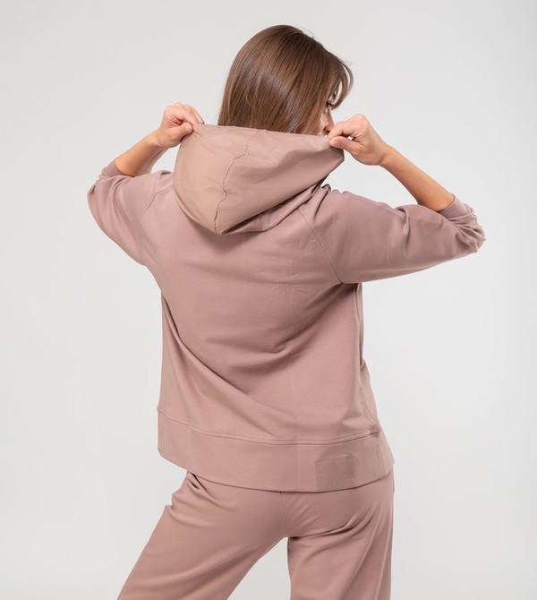 Anekke Beige Hoodie Mikiny | 478301FLQ