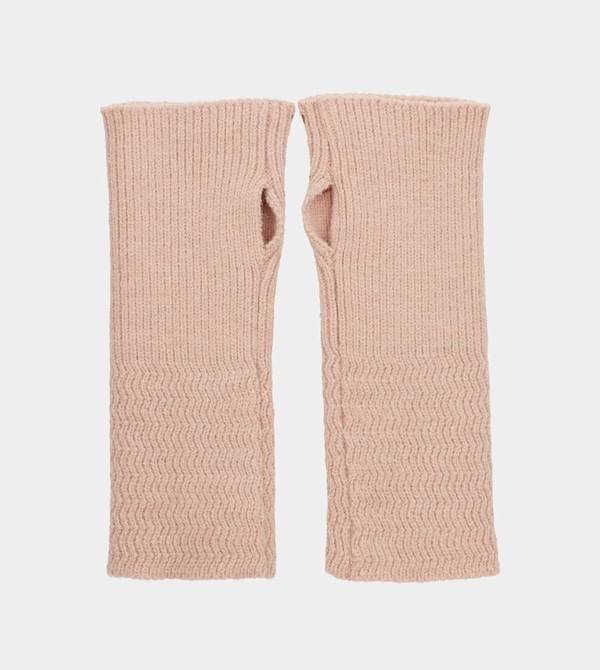 Anekke Beige Knitted Rukavice | 805931LTU