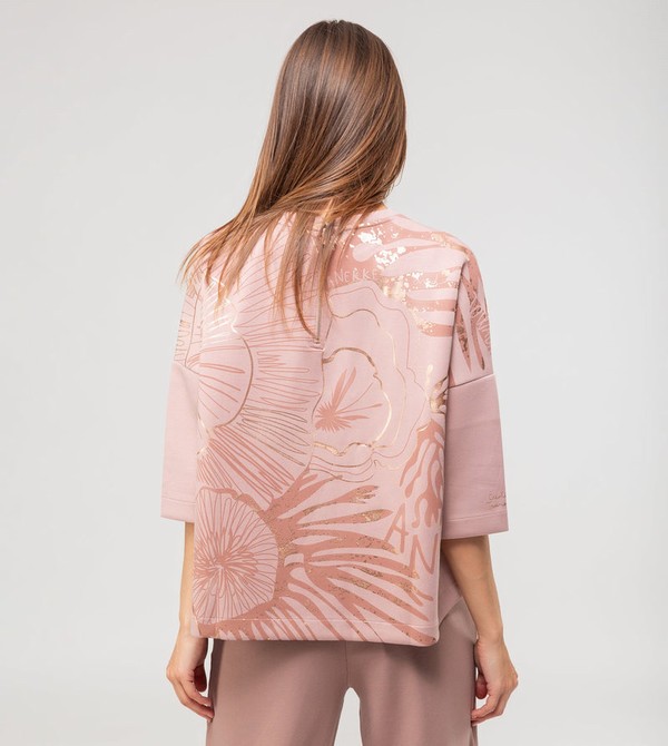Anekke Beige Logo Mikiny | 756492MST