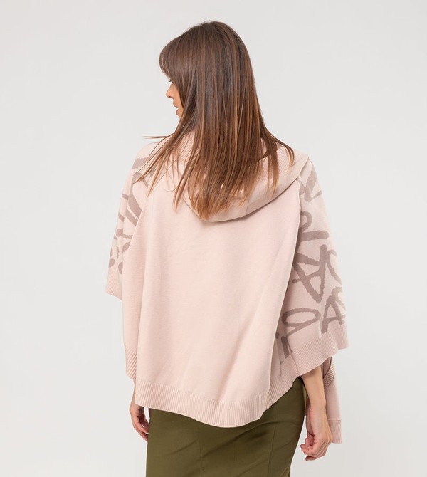 Anekke Beige Poncho-style Bundy | 819305MKB
