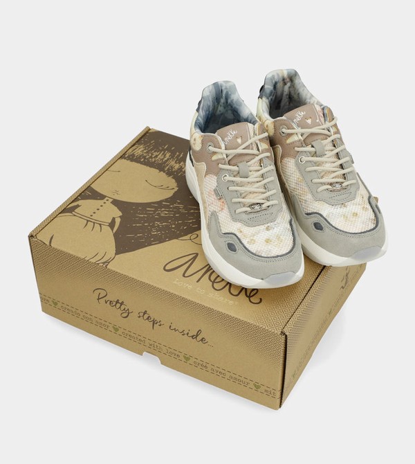 Anekke Beige Sports Memories Obuv | 956201LPK