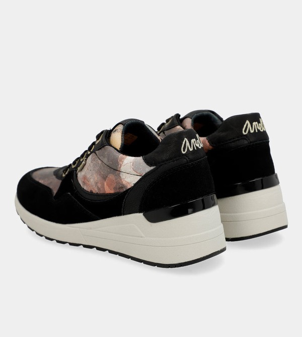 Anekke Black Padded Sports With Wedge Obuv | 209456DVI