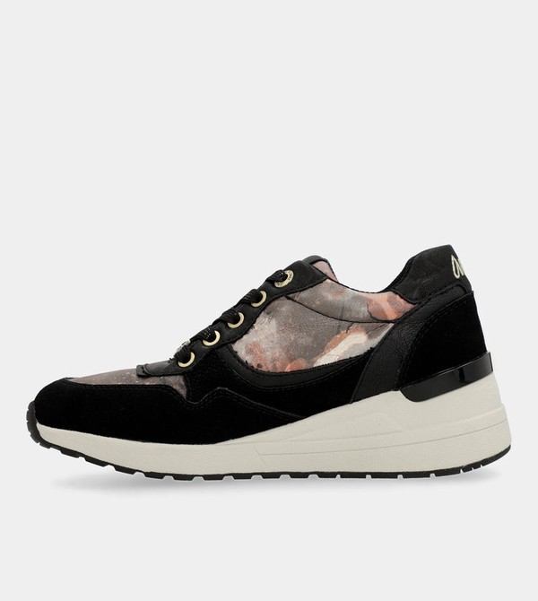 Anekke Black Padded Sports With Wedge Obuv | 209456DVI