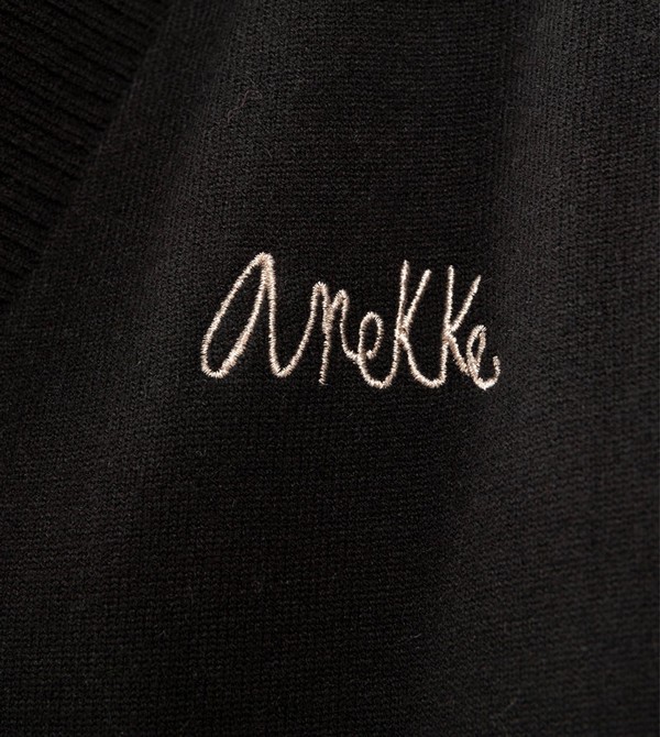 Anekke Black Poncho-style Bundy | 340612HDJ