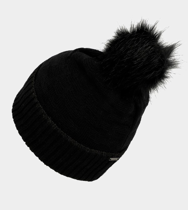 Anekke Black Shodō Knit Klobuky | 718504BVY