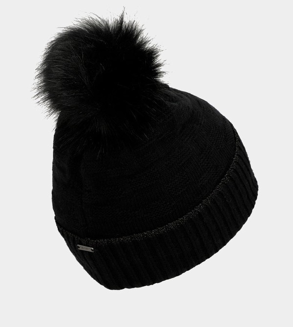 Anekke Black Shodō Knit Klobuky | 718504BVY