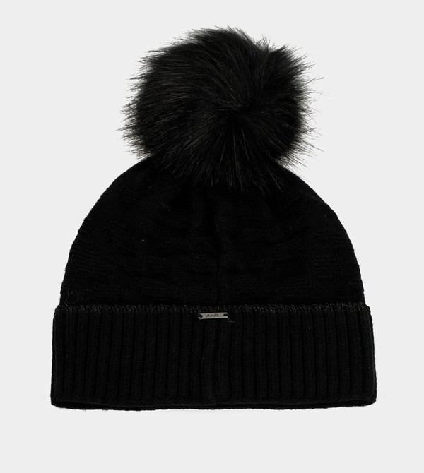 Anekke Black Shodō Knit Klobuky | 718504BVY