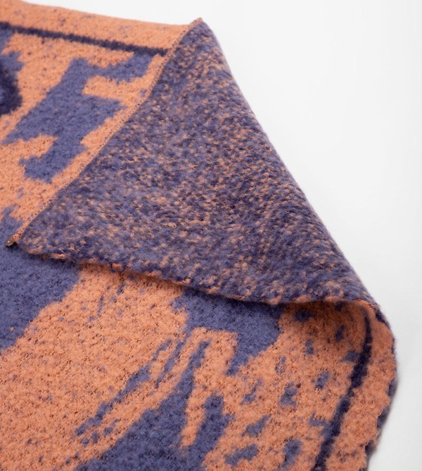 Anekke Blue And Terracotta Contemporary. Sal | 068219MEV